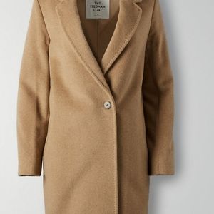 Aritzia babaton Stedman camel coat